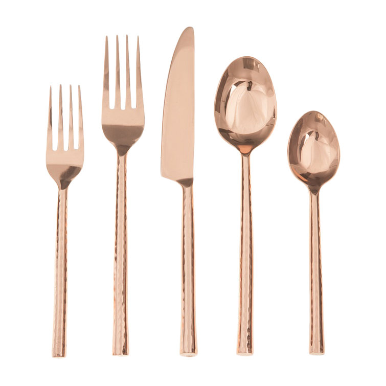 Mercer41 Pendergrass Stainless Steel Flatware Set of 20 & Reviews